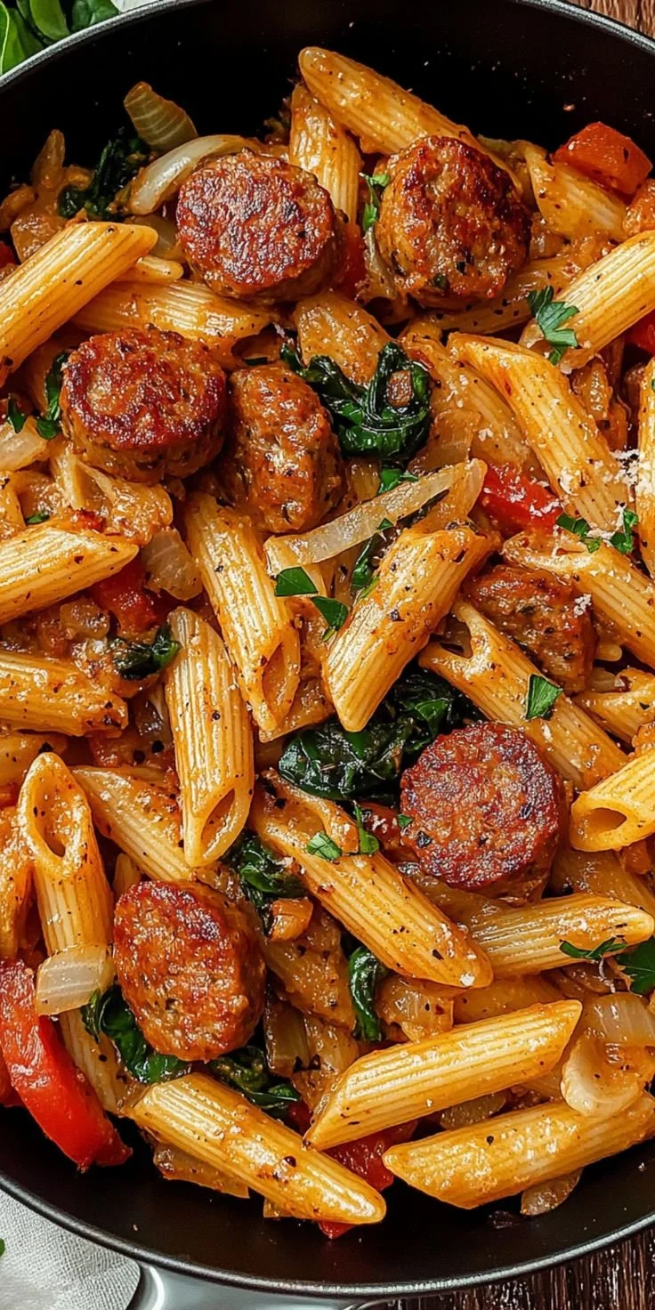 Cajun Sausage Pasta
