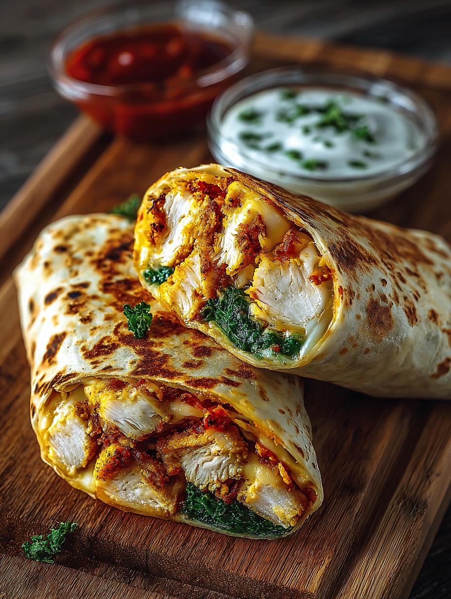 Crispy Chicken Mozzarella Wraps for Flavor-Packed Meals