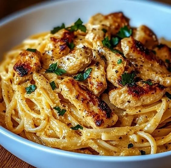 Irresistibly Easy Cowboy Butter Chicken Linguine in 30 Minutes