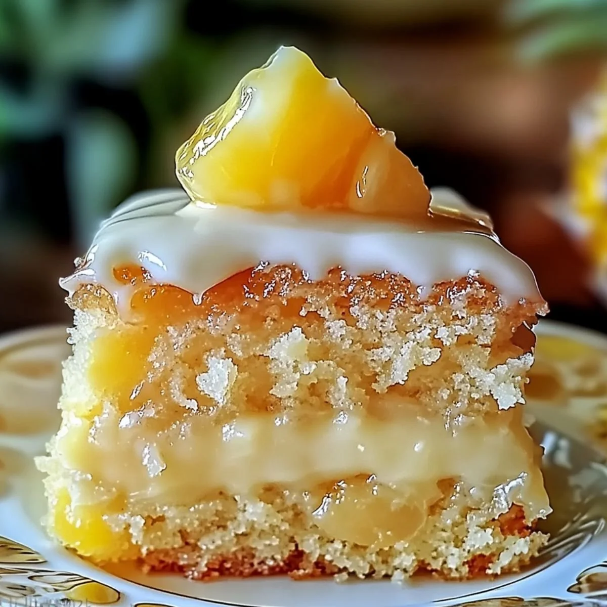 Juicy Pineapple Heaven Cake