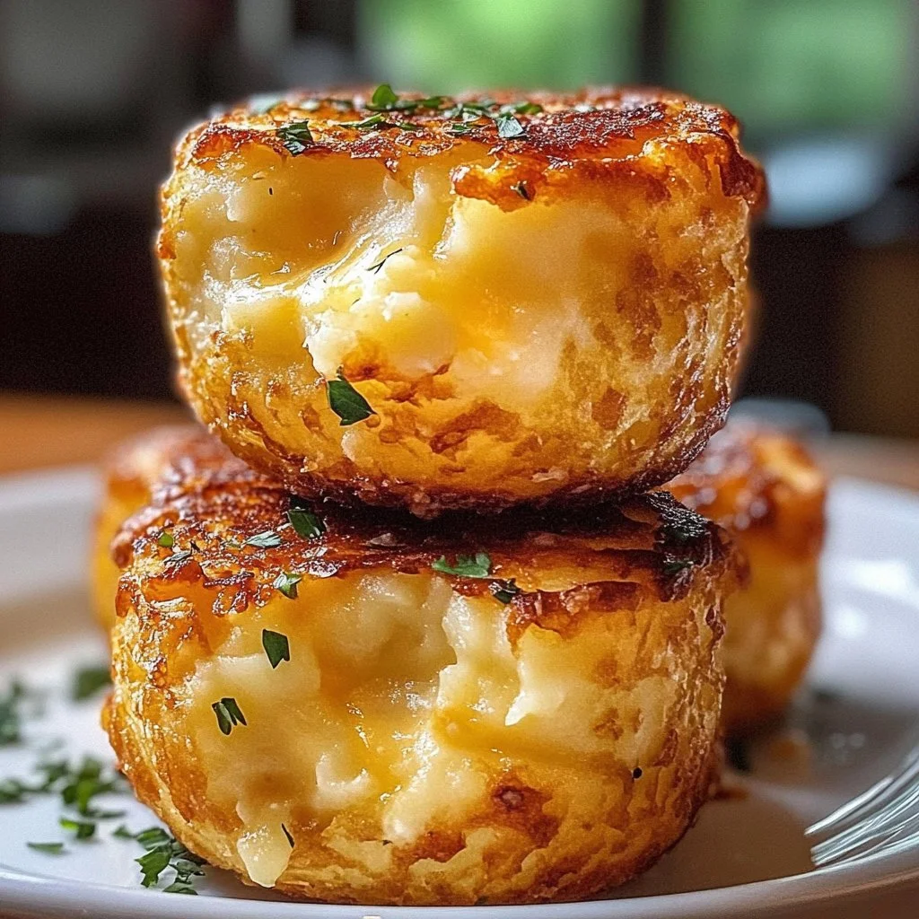 Mashed Potato Cheese Puffs