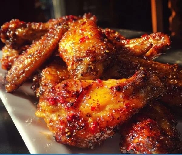 Pineapple Cowboy Candy Chicken Wings