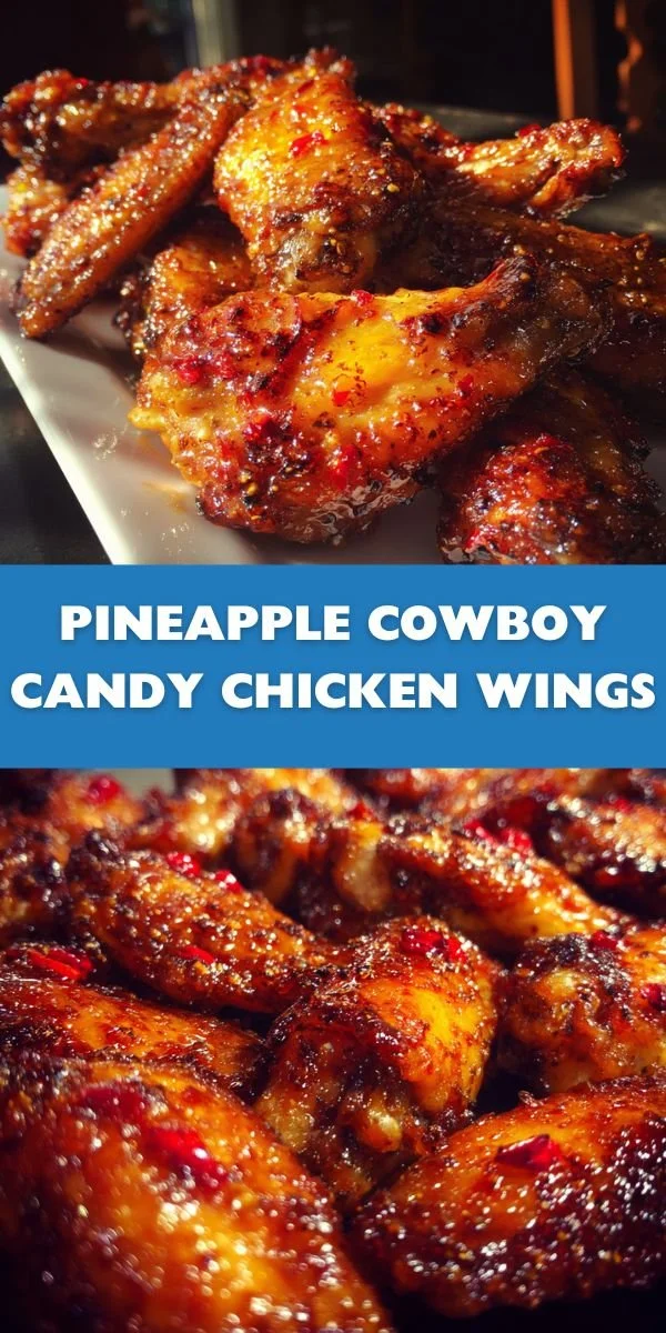 Pineapple Cowboy Candy Chicken Wings